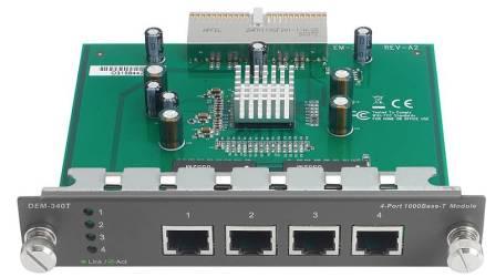 Модуль для коммутаторов DGS-3212SR/3312SR с 4 портами 10/100/1000Base-T