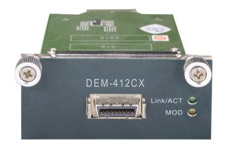 Модуль CX4 10GE для стекирования коммутаторов серии DGS-3610