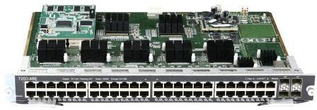 Модуль с 44 портами 10/100/1000Base-T и 4 комбо-портами 10/100/1000Base-T/SFP (ACL до 4K)