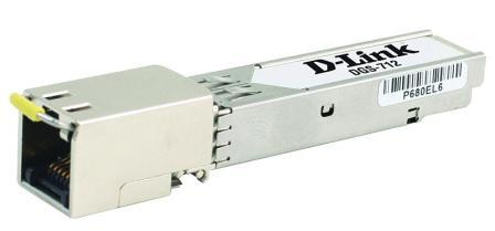 Модуль Mini GBIC с 1 портом 1000Base-T для витой пары