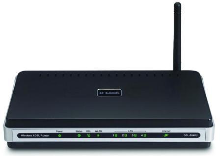Беспроводной маршрутизатор ADSL2/ADSL 2+ cо встроенным 4-х портовым коммутатором 10/100 Мбит/с и расширенными функциями QoS