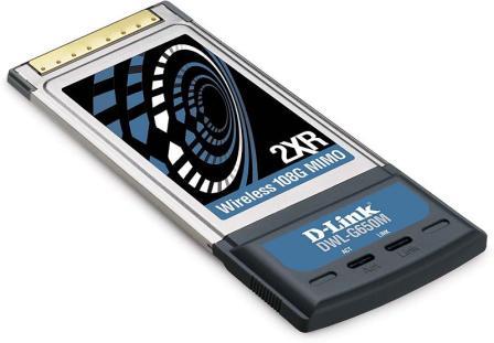 AirPlus Xtreme G высокоскоростной 2.4ГГц (802.11g) беспроводной Cardbus-адаптер c поддержкой технологии MIMO, до 108 Мбит/с